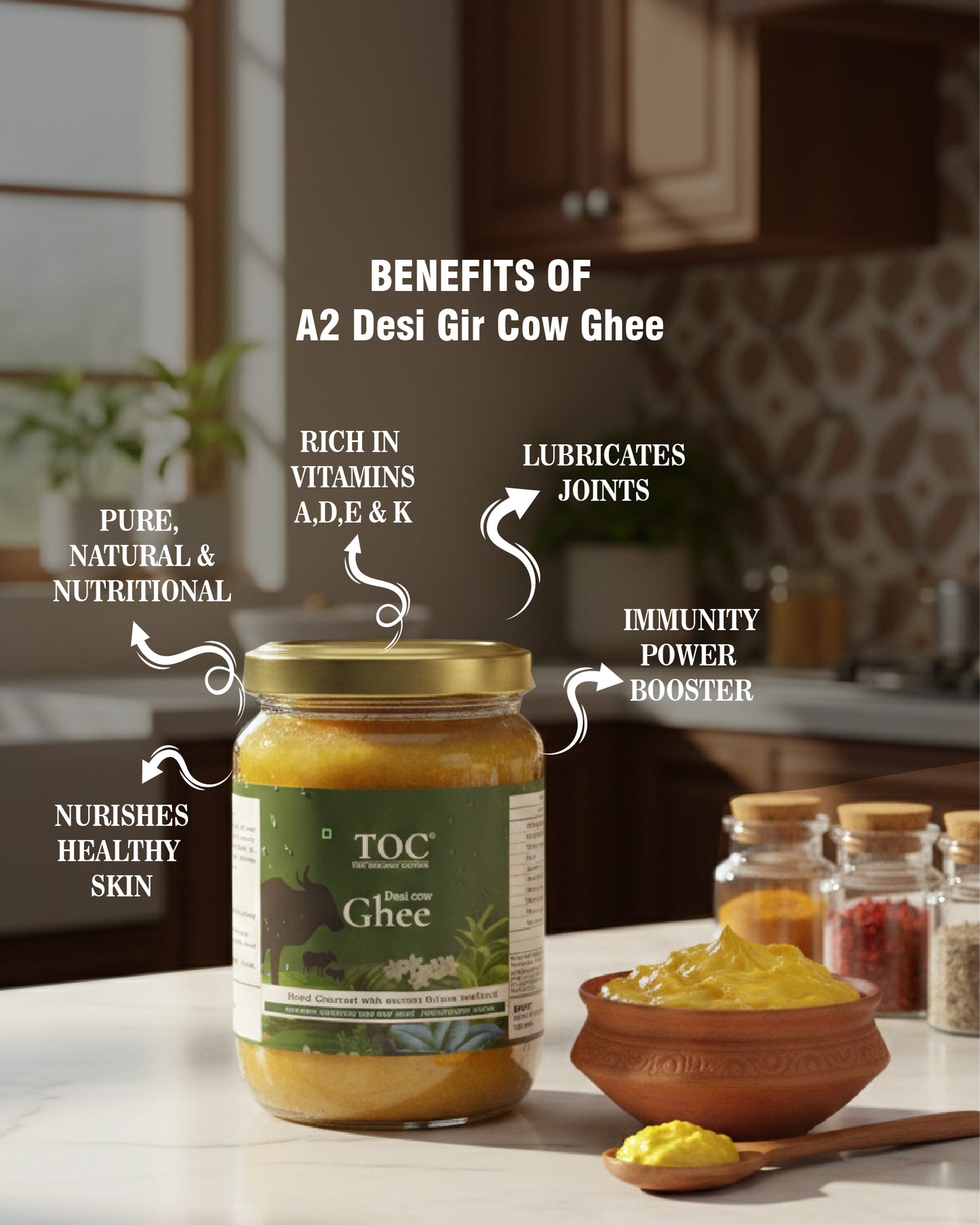 A2 Desi Cow Ghee